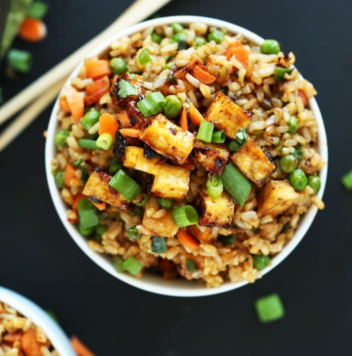 Fried Rice With Tofu