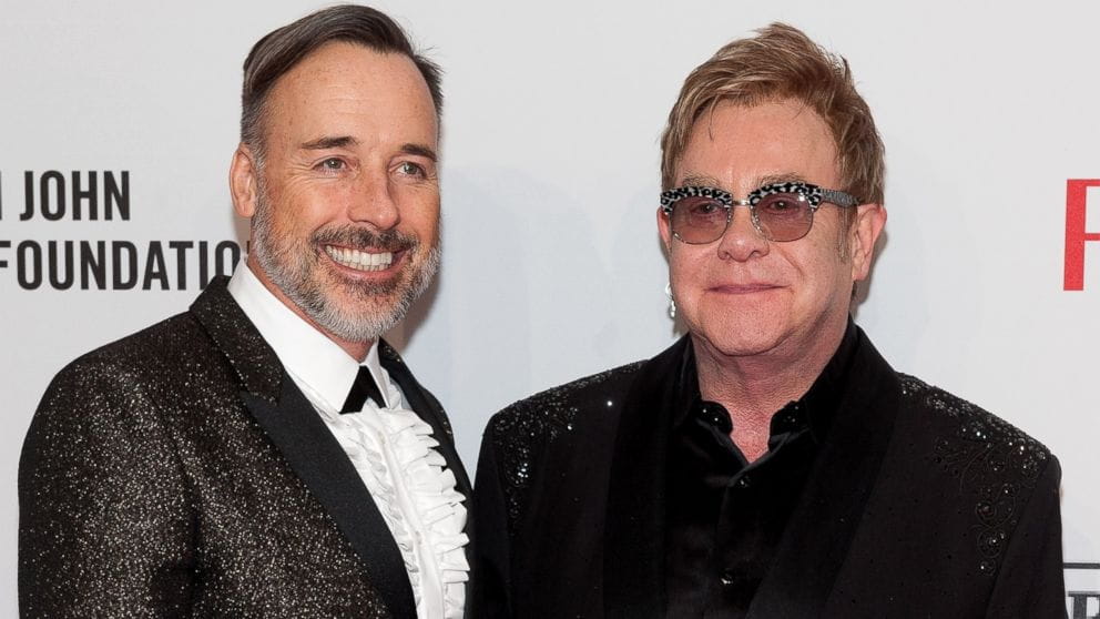 Elton John and David Furnish