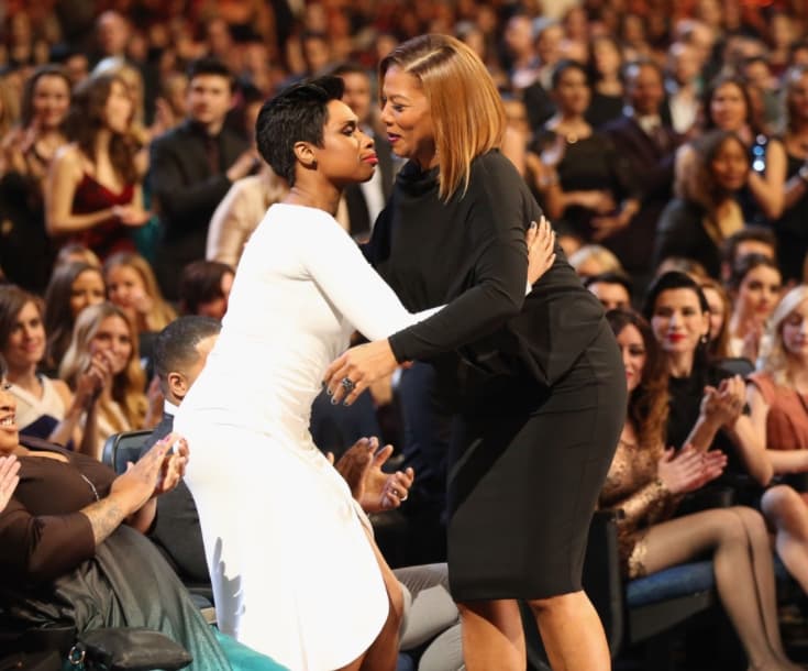 Queen Latifah And Jeanette Jenkins